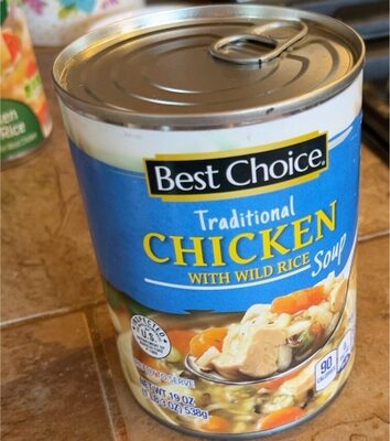 Traditional Chicken With Wild Rice Soup, Traditional
