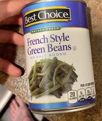 No Salt Added French Style Green Beans