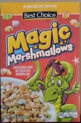 Magic Marshmallows Frosted Whole Grain Oat Cereal With Marshmallows, Magic Marshmallows