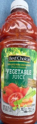 Vegetable 100% Juice From Concentrate, Vegetable