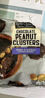 Chocolate Peanut Clusters, Chocolate Peanut