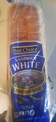 Sandwich White Enriched Bread, Sandwich White