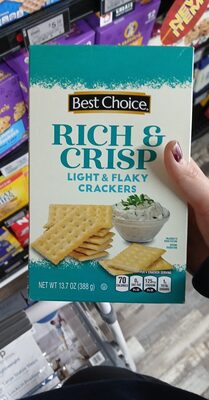 Rich & Crisp Crackers, Rich & Crisp