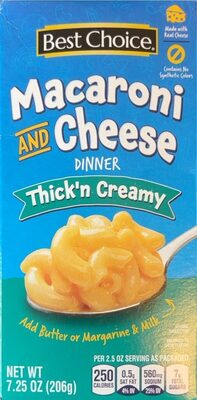 Thick'N Creamy Macaroni And Cheese Dinner, Thick'N Creamy