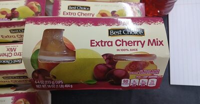Cherry Mixed Fruit In Naturally Flavored 100% Juice