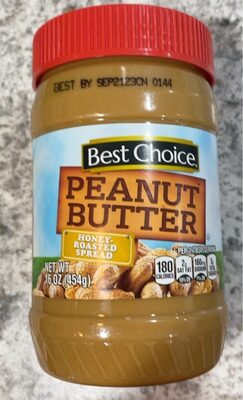 Honey Roasted Peanut Butter Spread, Honey Roasted