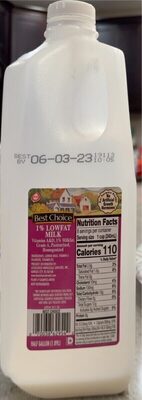1% Low Fat Milk