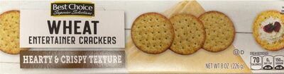 Wheat Entertainer Crackers, Wheat