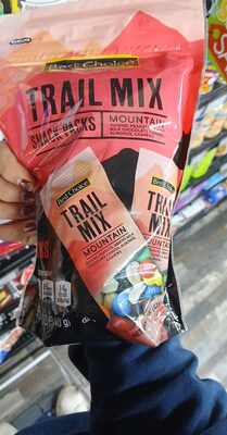 Mountain Raisins, Peanuts, M&M's Milk Chocolate Candies, Almonds, Cashews Snack Packs Trail Mix, Mountain