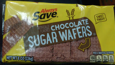 Chocolate Sugar Wafers, Chocolate