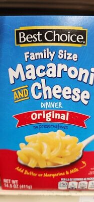 Original Flavor Macaroni & Cheese Dinner, Original