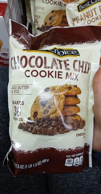 Chocolate Chip Cookie Mix, Chocolate Chip