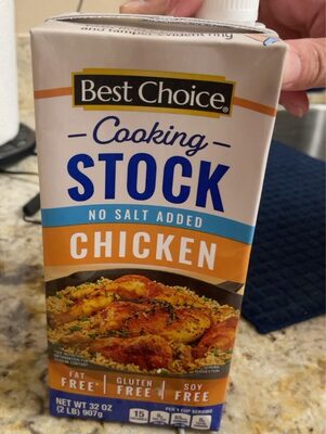 Chicken No Salt Added Cooking Stock, Chicken