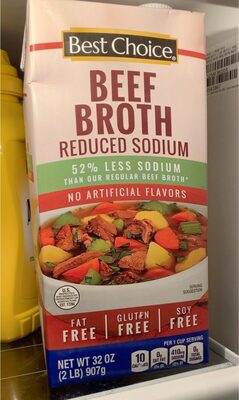 Beef Reduced Sodium Broth, Beef