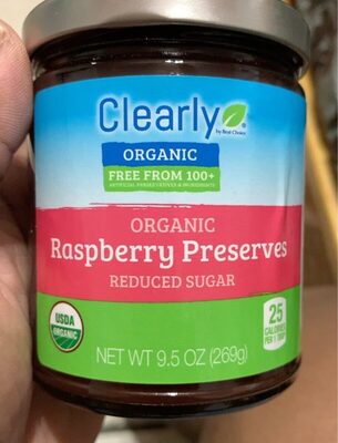 Raspberry Organic Preserves, Raspberry