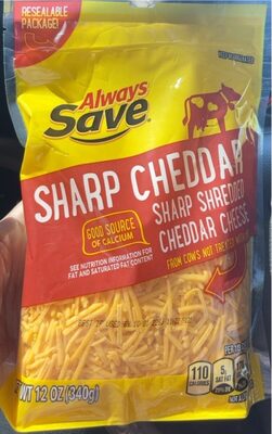 Shredded Sharp Cheddar Cheese, Sharp Cheddar