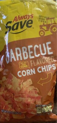 Barbecue Flavored Corn Chips, Barbecue