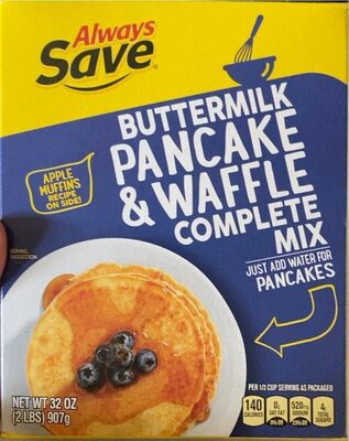 Buttermilk Pancake & Waffle Complete Mix, Buttermilk