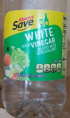 Distilled White Vinegar, Distilled White