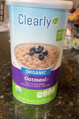 Organic Old Fashioned 100% Whole Grain Rolled Oatmeal