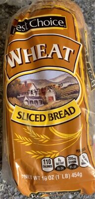 Wheat Sliced Bread, Wheat