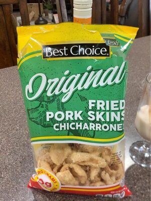 Original Fried Pork Skins Chicharrones, Original