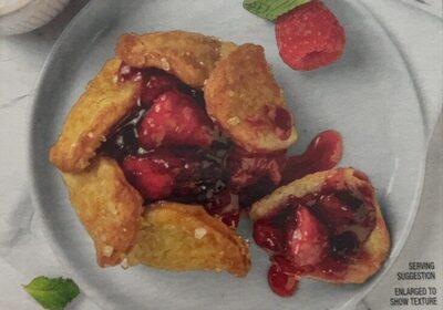 Triple Berry Blossoms Freshly Peeled Northern Spy Apples Wrapped In A Flaky Pastry With Wild Blueberries, Blackberries & Raspberries, Triple Berry Blossoms
