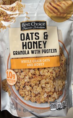 Oats & Honey Granola With Protein, Oats & Honey