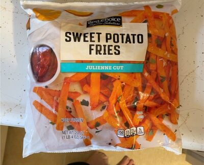 Julienne Cut Sweet Potato Fries, Julienne Cut