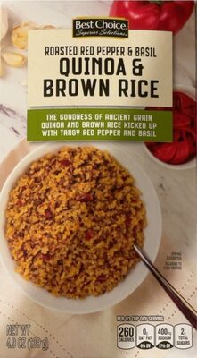 Roasted Red Pepper & Basil Quinoa & Brown Rice, Roasted Red Pepper & Basil