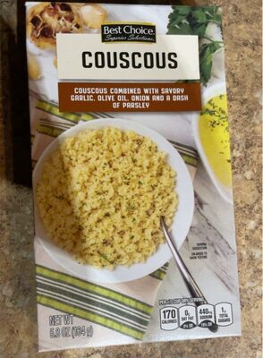 Couscous Combined With Savory Garlic, Olive Oil, Onion And A Dash Of Parsley, Savory Garlic, Olive Oil, Onion And A Dash Of Parsley
