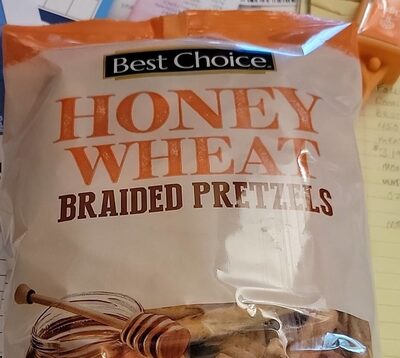 Honey Wheat Braided Pretzels, Honey Wheat