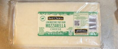Mozzarella Low-Moisture Part-Skim Cheese, Mozzarella