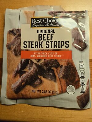 Original Beef Steak Strips, Original Beef