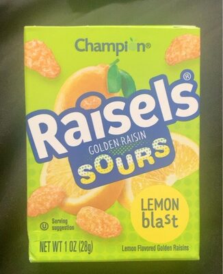 Lemon Blast Golden Raisin Sours, Lemon Blast