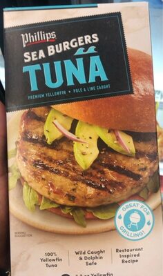 4 Yellowfin Tuna Burgers, 4 Yellowfin