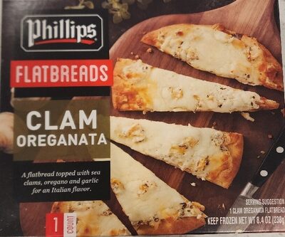 Clam Oreganata Flatbread