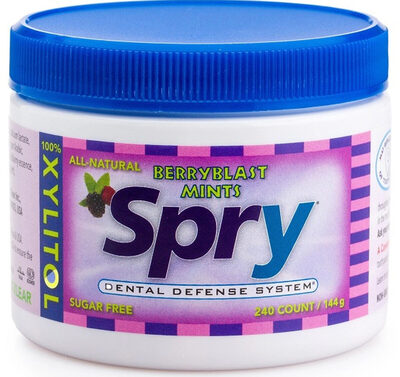 Berryblast Dental Defense With Xylitol Sugar-Free Mints, Berryblast