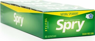 Natural Spearmint Sugar-Free Gum, Spearmint