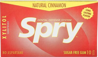 Natural Cinnamon Sugar-Free Gum, Cinnamon