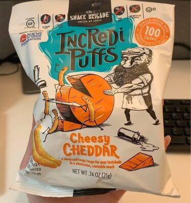 Cheesy Cheddar Puffs, Cheesy Cheddar