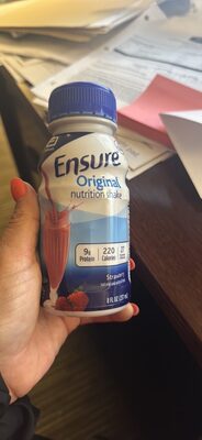 Strawberry Original Nutrition Shake, Strawberry