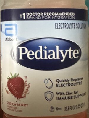 Pedialyte Strawberry 1/33.8 Oz (1L) Bottle