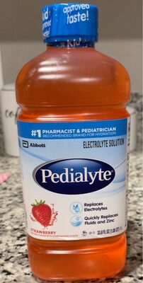 Pedialyte Strawberry 1 Liter Bottle Retail