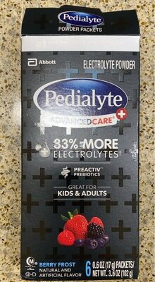 Berry Frost Electrolyte Powder, Berry Frost