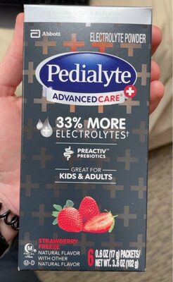 Strawberry Freeze Electrolyte Powder, Strawberry