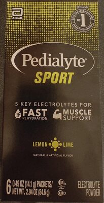 Lemon Lime Electrolyte Solution, Lemon; Lime