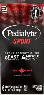 Sport Fruit Punch Electrolyte Solution, Fruit Punch