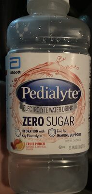 Zero Sugar Fruit Punch Electrolyte Water Drink, Fruit Punch