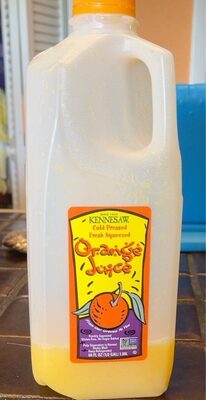 Cold Pressed Orange Juice, Orange